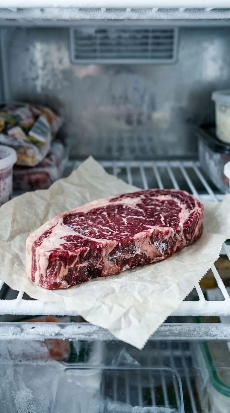 Halal Beef Steak Wraps: Steak and Mustard-Honey Tortillas – step 1: Firm the steak