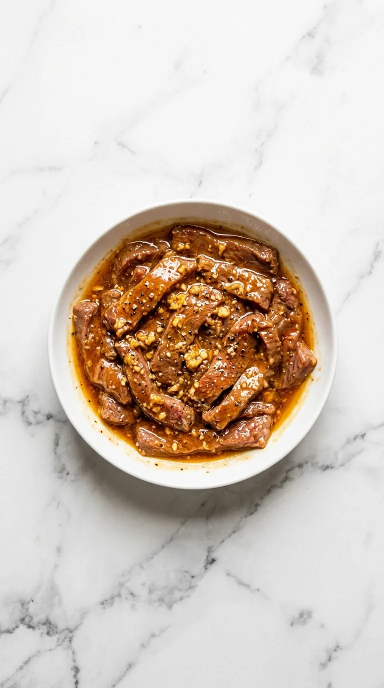 Beef Steak Taco Fiesta: Mexican Beef Tacos – step 3: Marinate the steak