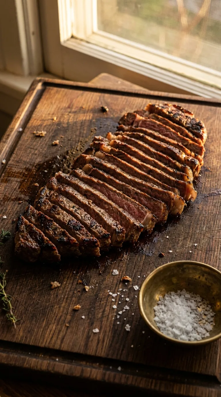 Beef Steak Fajitas: Mexican Sizzling Strips – step 7: Slice and assemble
