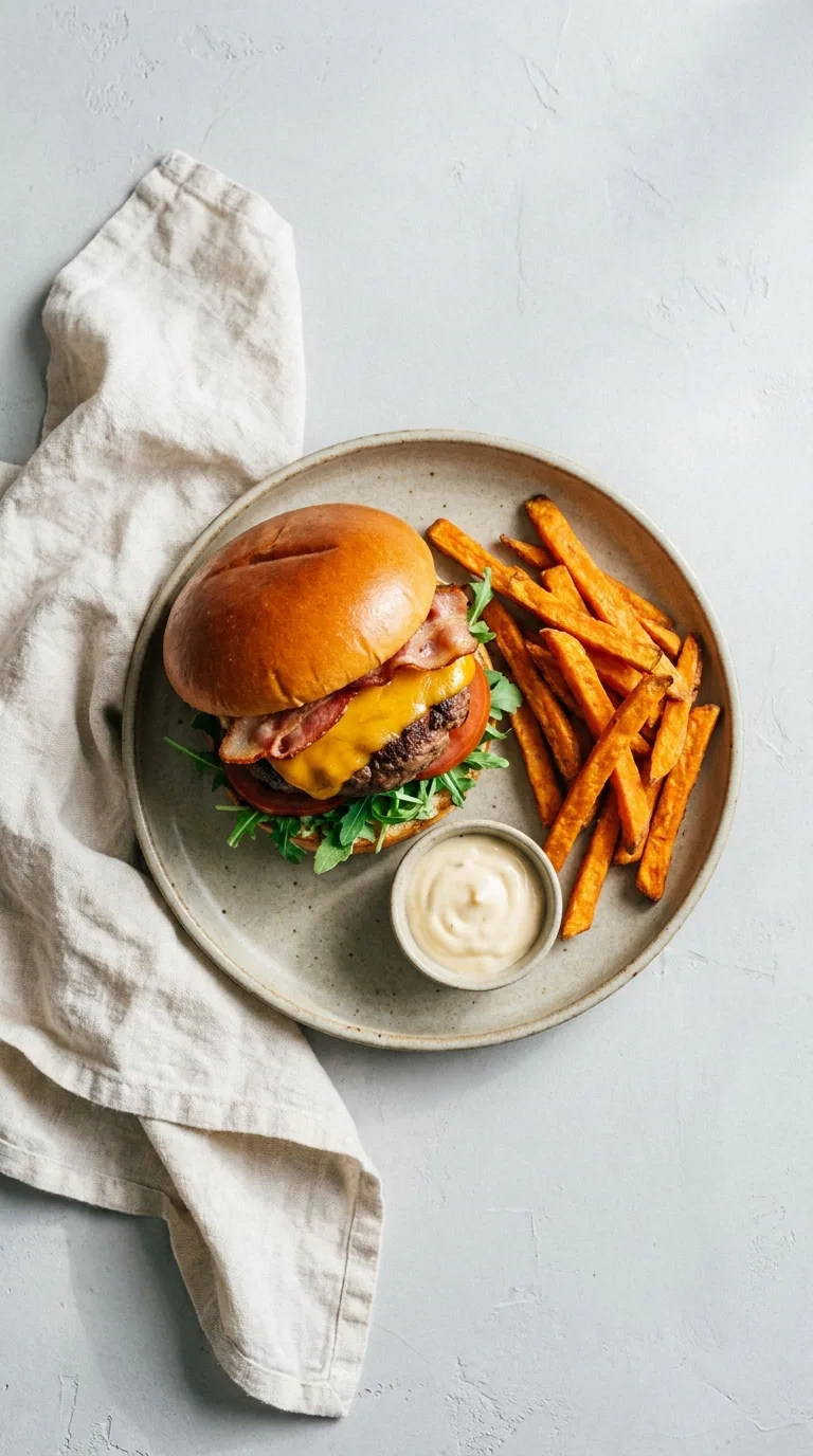 Beef Steak Burger: Juicy Classic Sandwich – step 8: Assemble the burger
