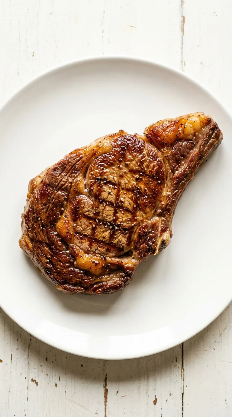 Beef Steak Sandwich: Ribeye with Caramelised Onions – step 2: Sear the steak