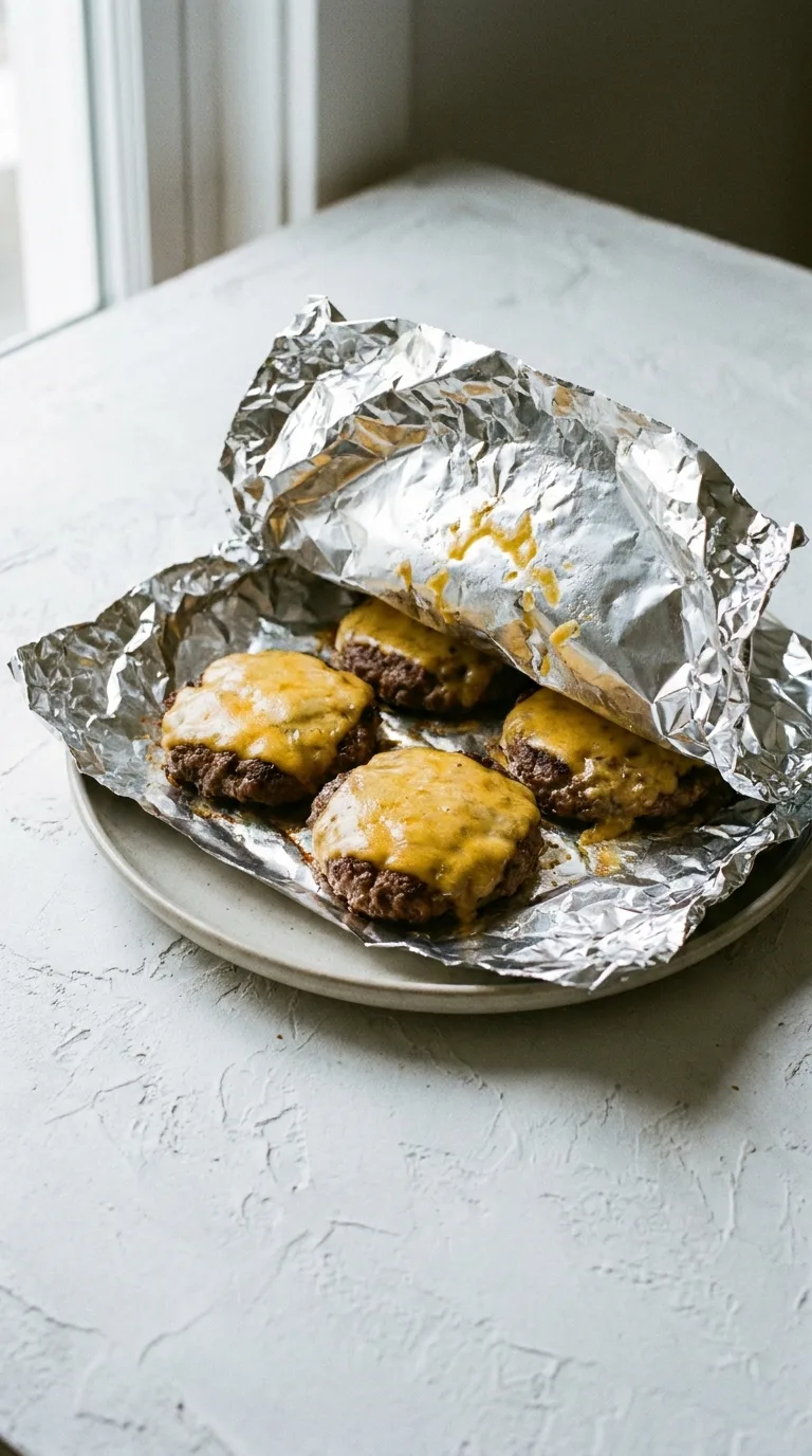Beef Steak Burger: Juicy Classic Sandwich – step 6: Rest the patties