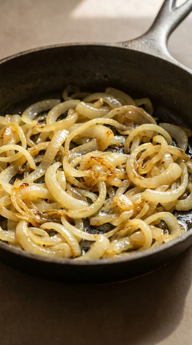 Beef Steak Encebollado: Puerto Rican Onion Steak – step 3: Caramelise the onions
