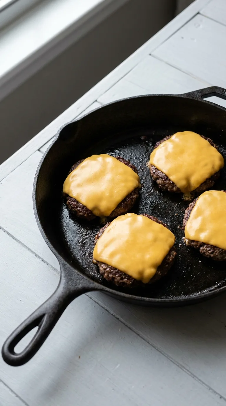 Beef Steak Burger: Juicy Classic Sandwich – step 5: Melt the cheese