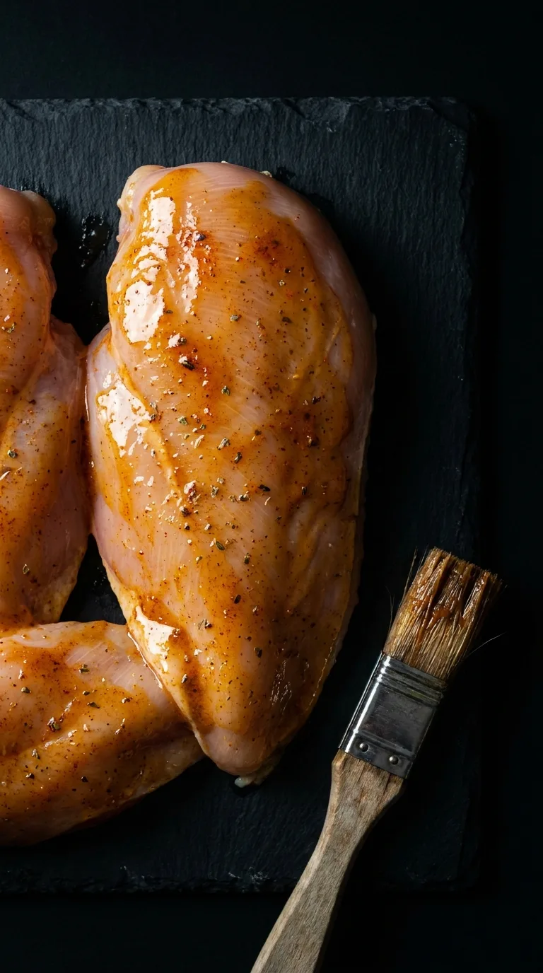 Chicken Breast Sandwich: Honey-Vinegar Grilled Chicken – step 3: Marinate the chicken