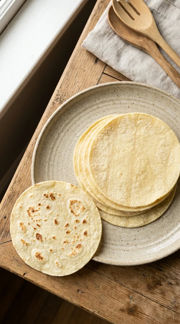 Chicken Breast Enchiladas: Mexican Corn Tortilla Rolls – step 4: Warm the tortillas