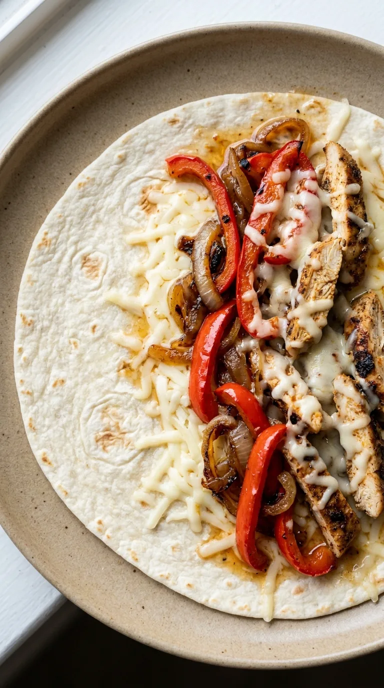 Chicken Breast Quesadilla: Mexican-Style Filled Tortillas – step 4: Assemble the tortillas