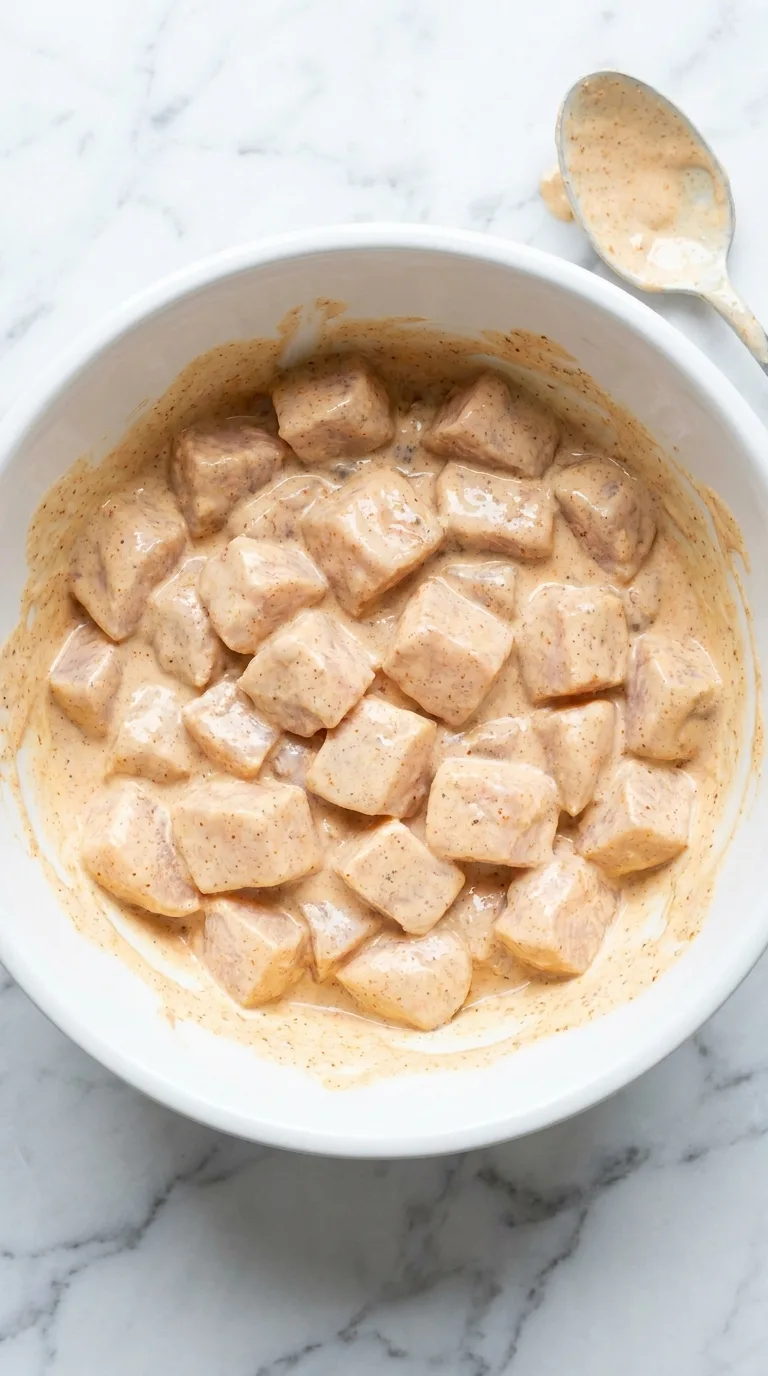 Chicken Breast Nuggets: Oven-Baked Crispy Appetisers – step 3: Chill the chicken