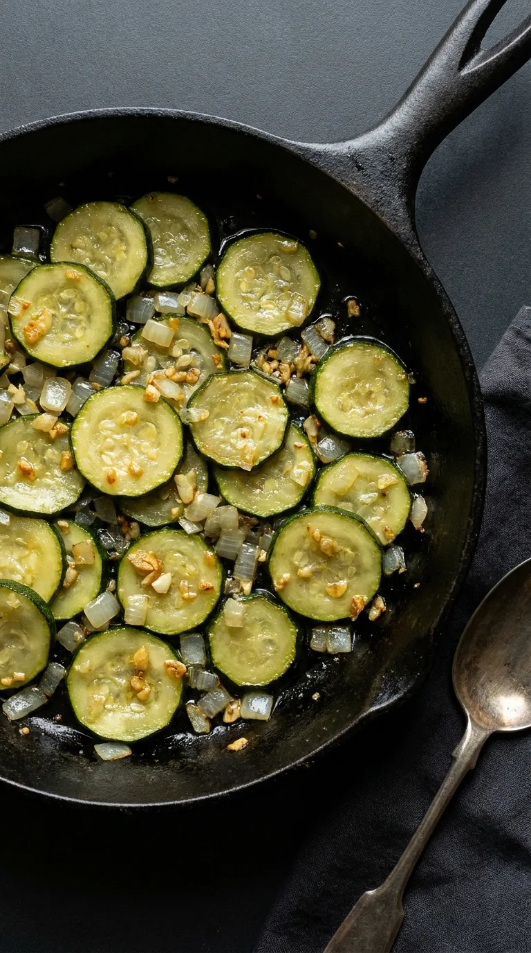 Chicken Breast with Zucchini: Mediterranean One-Pan Dinner – step 4: Cook the zucchini