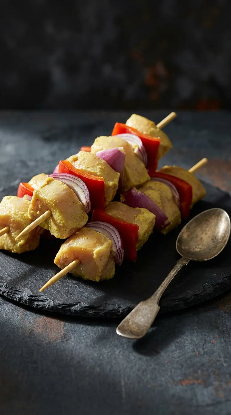 Chicken Breast Kabobs: Middle Eastern Grilled Skewers – step 5: Assemble the kabobs