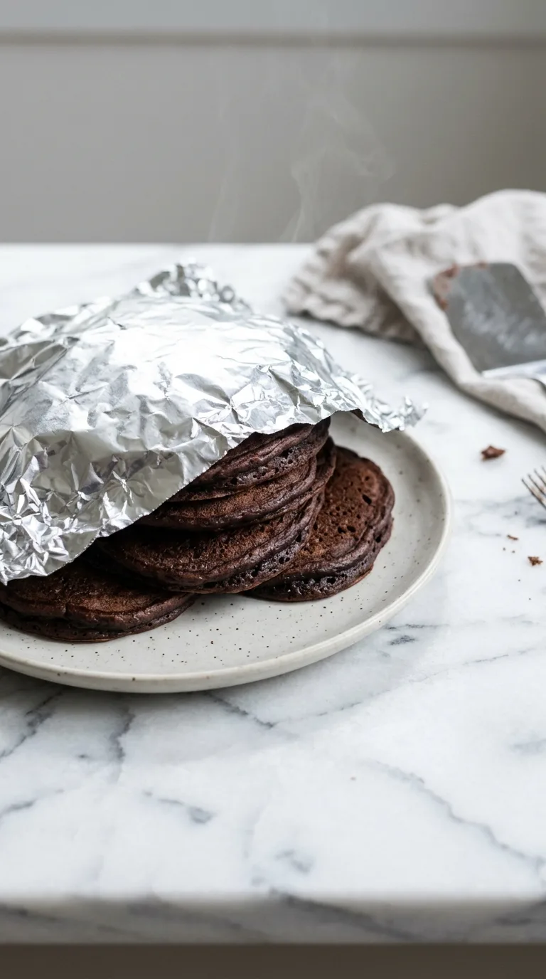 Chocolate Pancakes: Fluffy Halal Breakfast Treat – step 5: Fry the pancakes