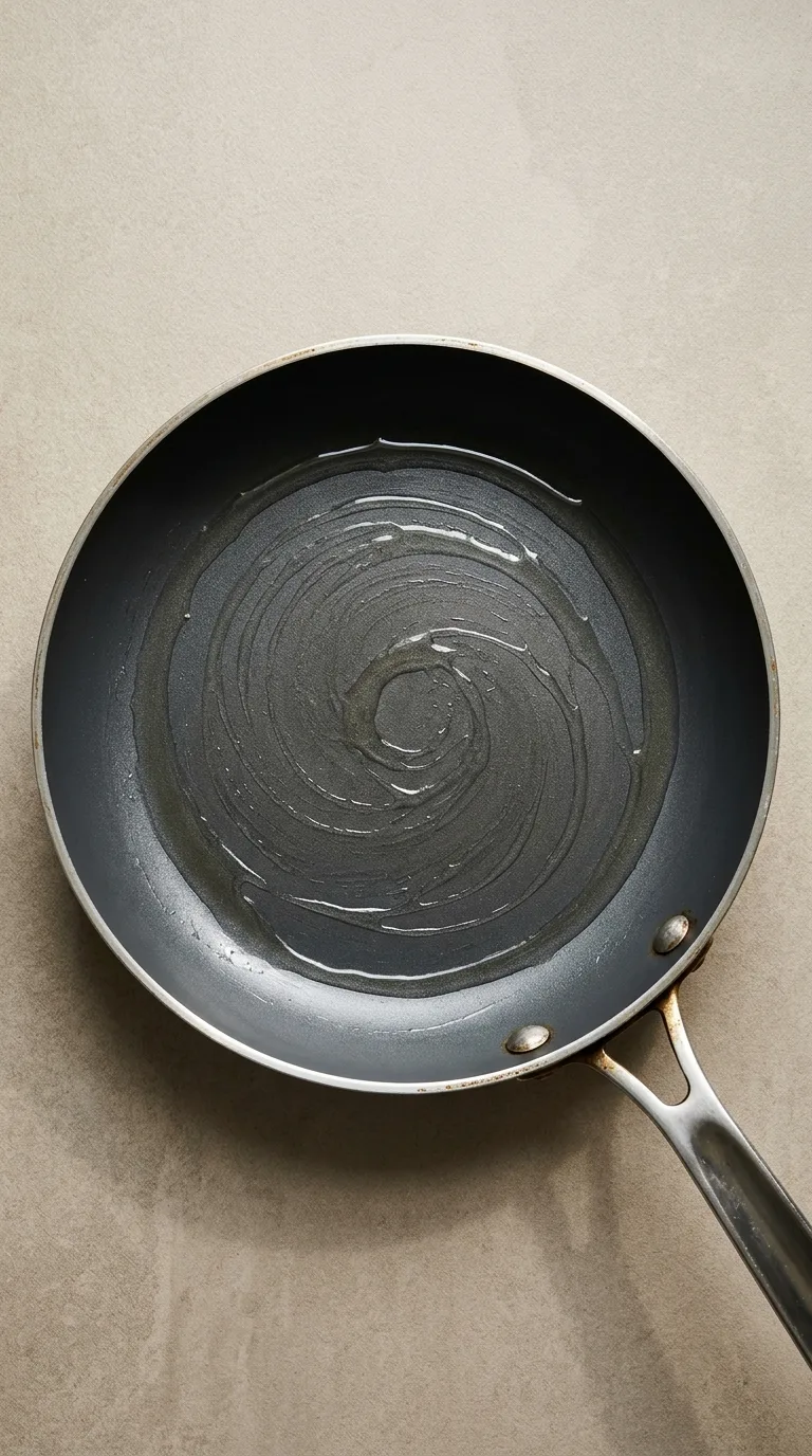 Coconut Flour Oat Pancakes: Healthy Low-Carb Breakfast – step 4: Heat the skillet