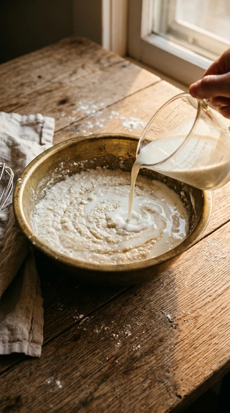 Coconut Flour Pancakes with Cottage Cheese: Low-Carb Breakfast – step 4: Rest the batter