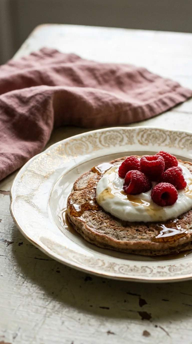 Protein Pancakes With Greek Yoghurt: High-Protein Breakfast – step 7: Brown the reverse
