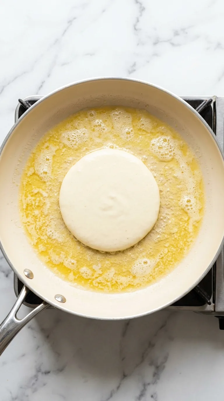 Easy Protein Pancakes for One: High Protein Breakfast – step 4: Prepare the pan