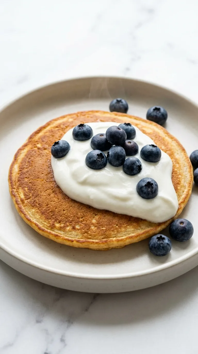 Easy Protein Pancakes for One: High Protein Breakfast – step 7: Add final toppings