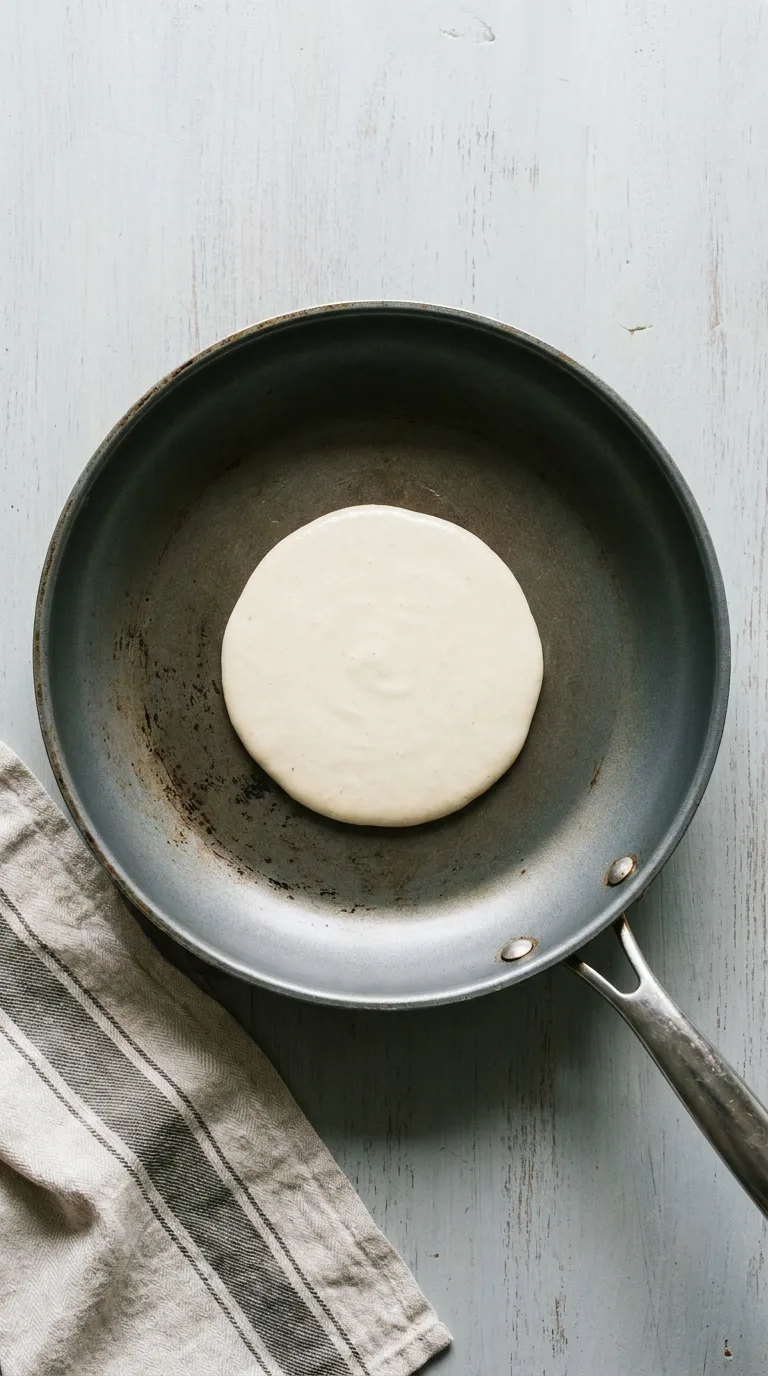Protein Pancakes: Nutritious Breakfast for Toddlers – step 6: Pour the batter