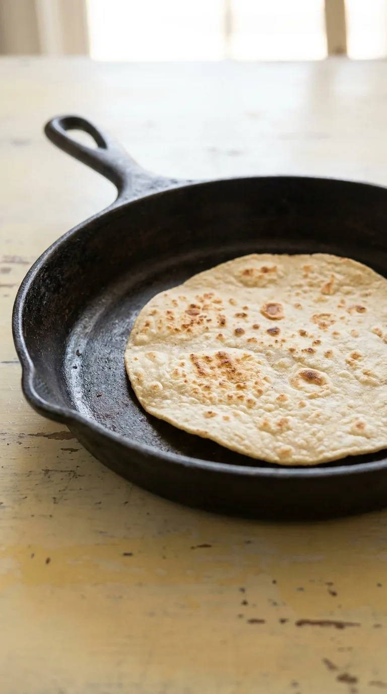 Stardew Fish Tacos: Crispy Tuna with Red Cabbage Slaw – step 1: Warm the tortillas