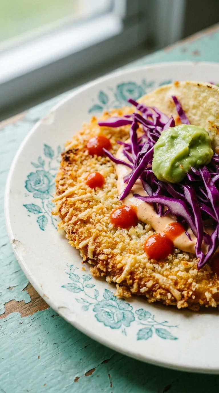 Fish Tacos: Oven Baked Cod with Panko Crust – step 8: Assemble the Tacos