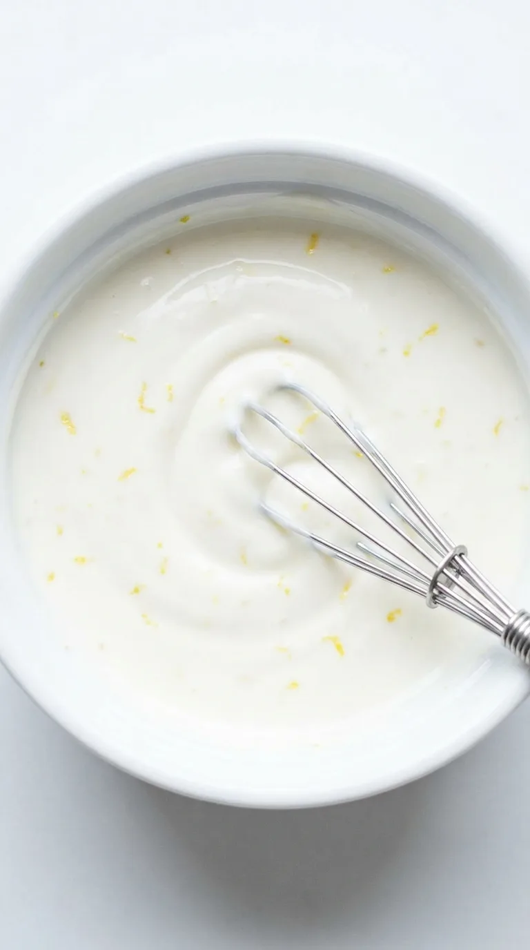 Australian Fish Tacos: Halal White Fish with Lime Slaw – step 4: Whisk the dressing