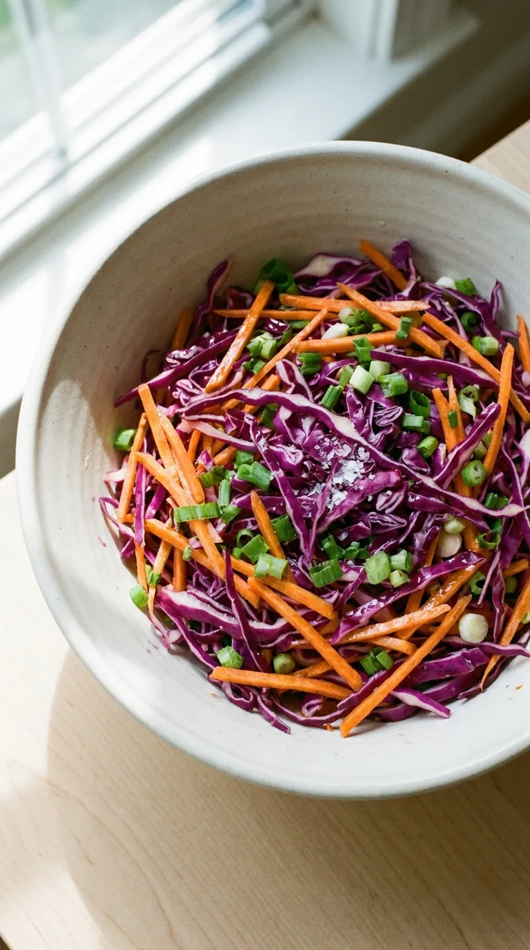 Fish Tacos: Mexican White Fish with Cilantro Sauce – step 5: Prepare the slaw