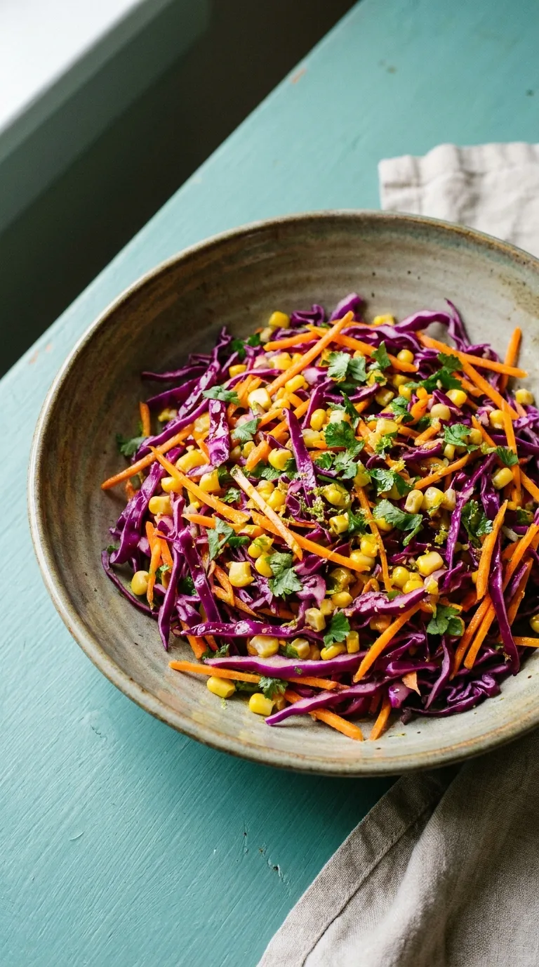 Fish Tacos: Oven Baked Cod with Panko Crust – step 5: Mix the Slaw