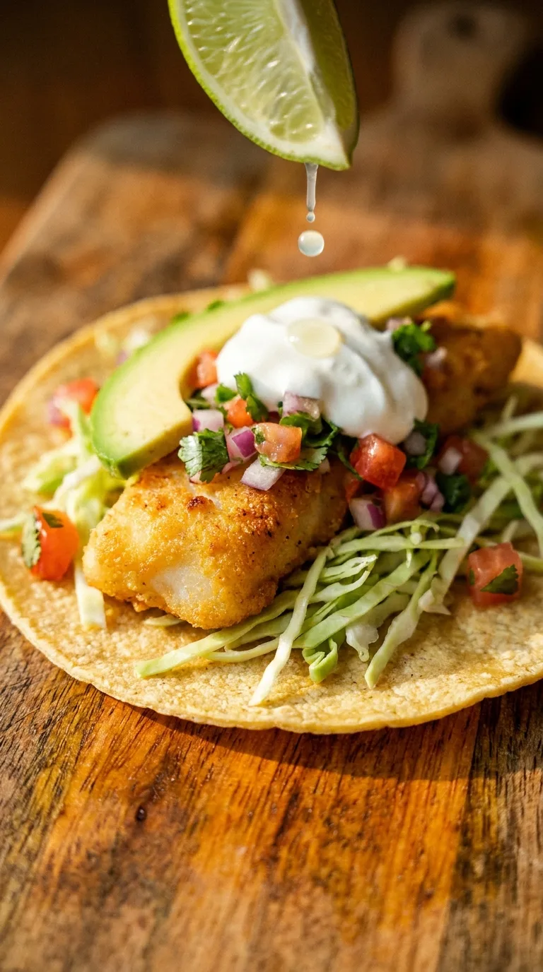 Palia Fish Tacos: Crispy Halal Seafood Tacos – step 7: Finish and serve
