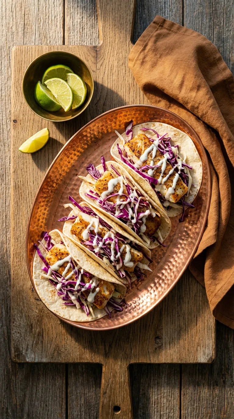 Fish Tacos: Baked Cod with Zesty Yogurt Sauce – step 7: Assemble the tacos