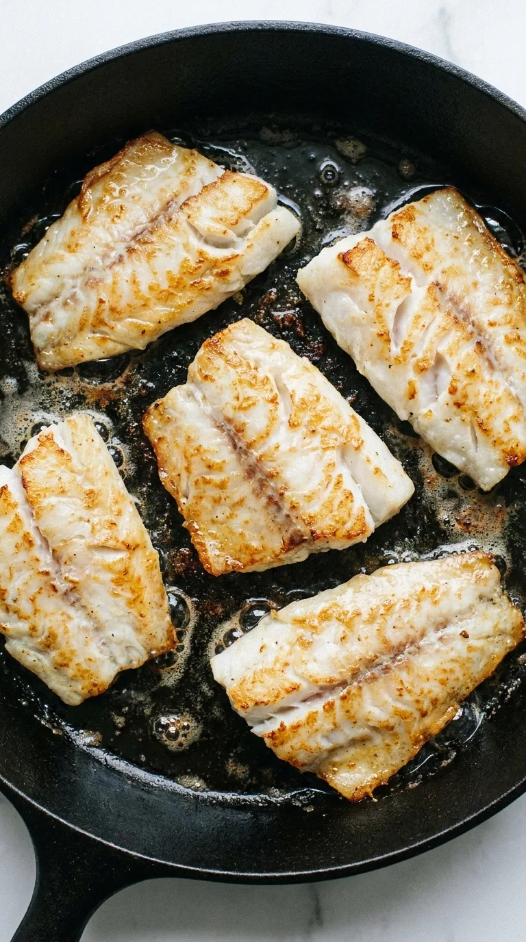 Australian Fish Tacos: Halal White Fish with Lime Slaw – step 2: Fry the fillets