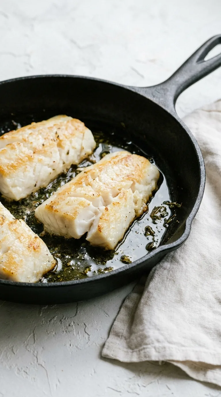 Fish Tacos: Mexican White Fish with Cilantro Sauce – step 2: Pan-fry the fillets