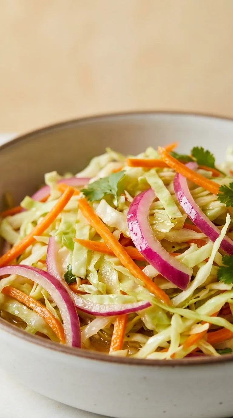 Fried Fish Tacos: Crispy Halal Cod in Tortillas – step 5: Mix the slaw