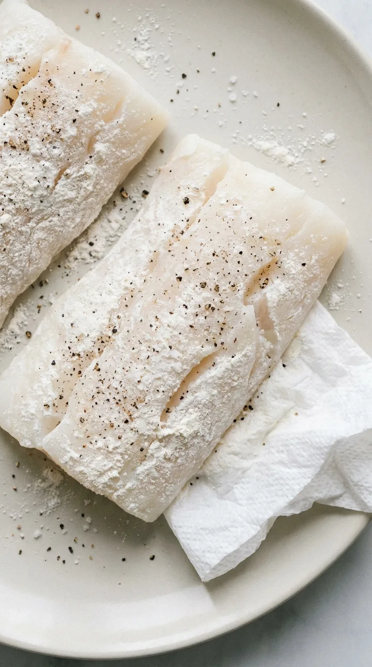 Fish Tacos With Coleslaw: Mexican Cod Tacos – step 4: Coat the fish