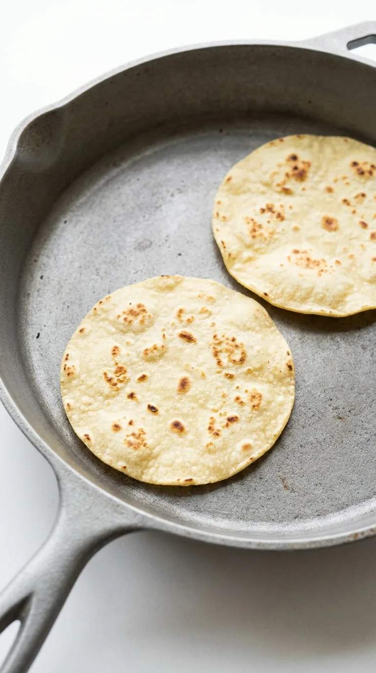 Fish Tacos With Coleslaw: Mexican Cod Tacos – step 6: Warm the tortillas