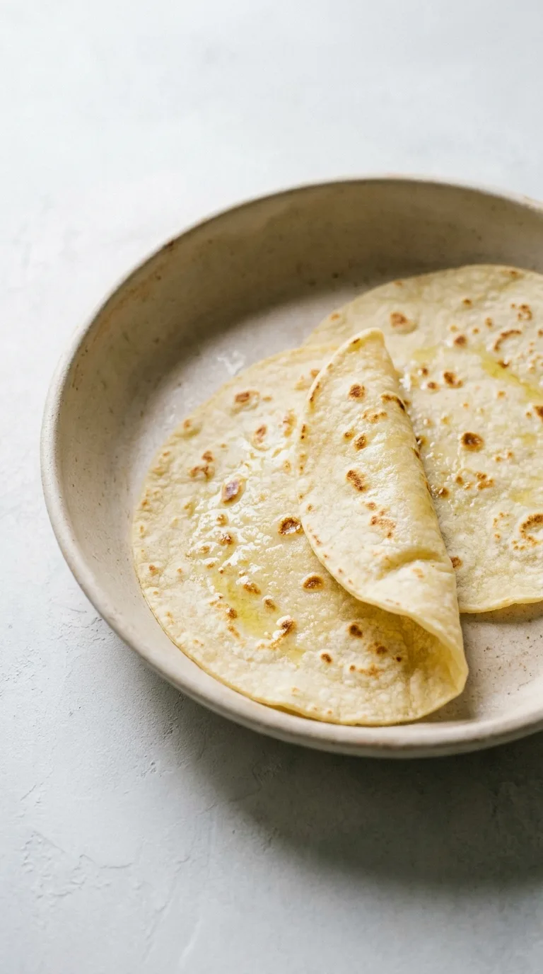 Fish Tacos: Mexican Battered Fish with Lime Crema – step 5: Toast the tortillas