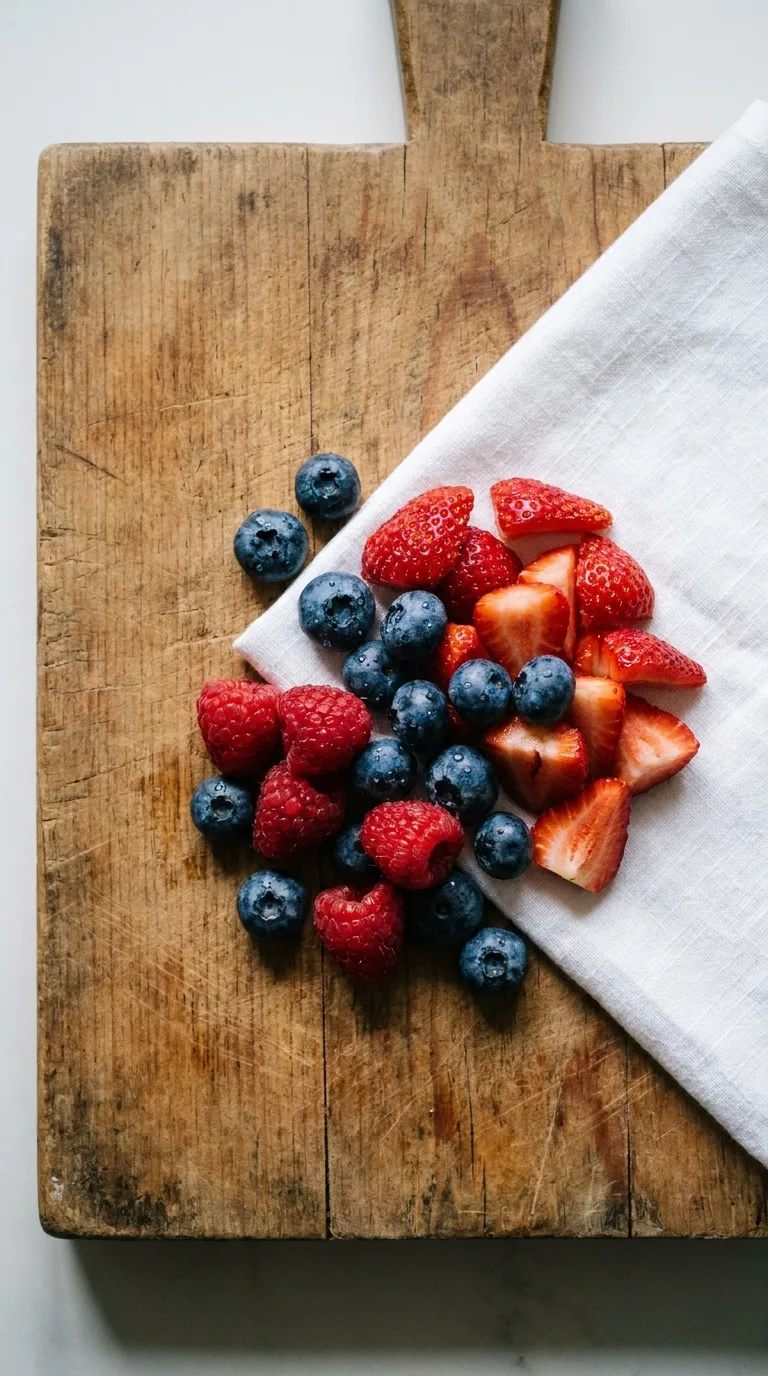 Greek Yogurt Granola Bowl: Mediterranean Fruit Breakfast – step 1: Prepare the fruit