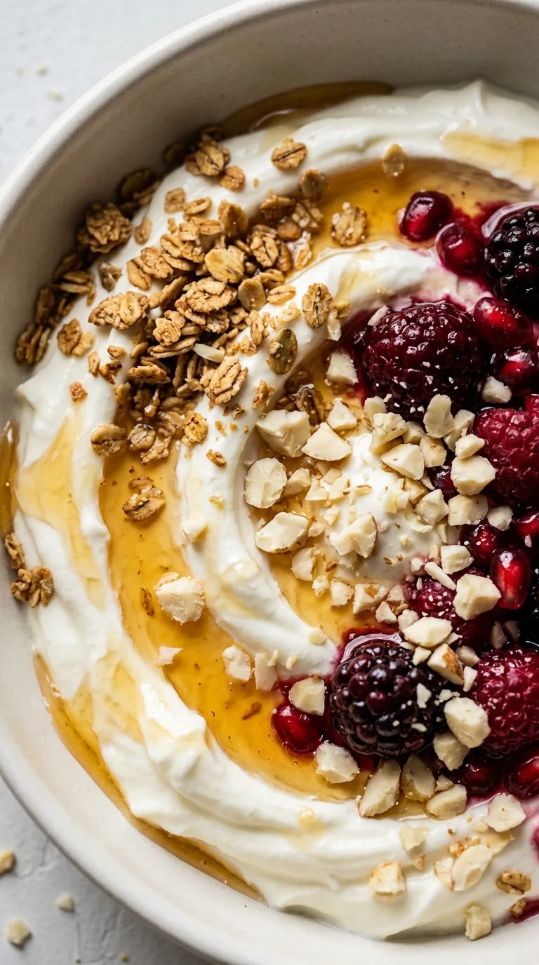 Greek Yogurt Granola with Honey: Protein Breakfast Bowl – step 5: Add the almonds