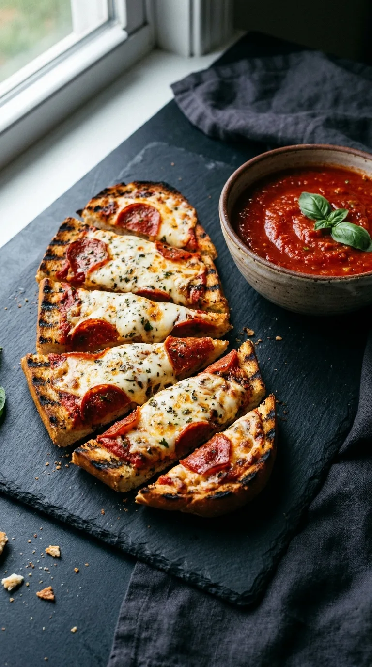 Grilled Pizza Bread: Halal Beef Bacon and Vegetable Flatbread – step 6: Rest and serve