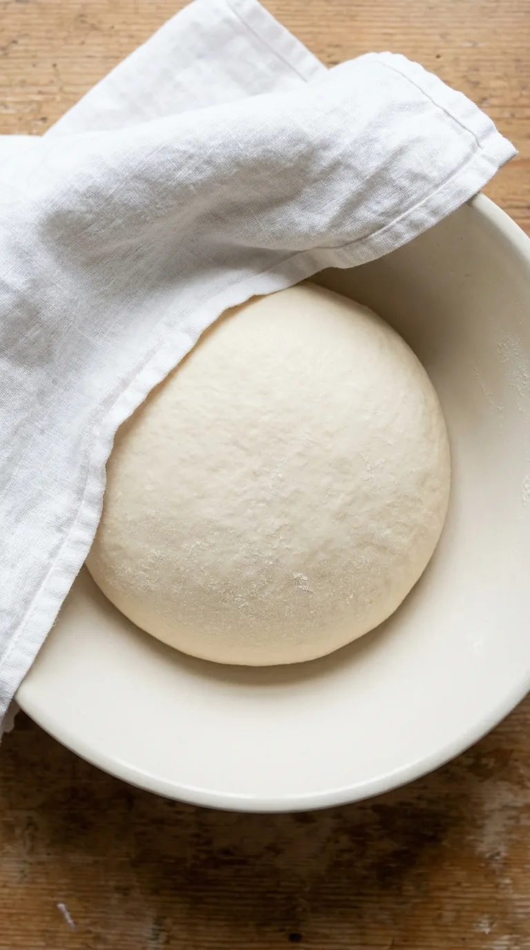 Easy Grilled Pizza: Smoky Halal Beef Pizza – step 3: Knead And Rest