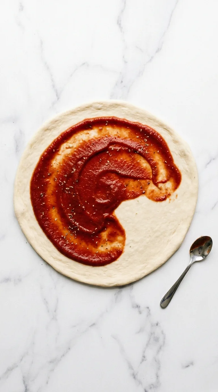 Easy Grilled Pizza: Smoky Halal Beef Pizza – step 6: Add The Toppings