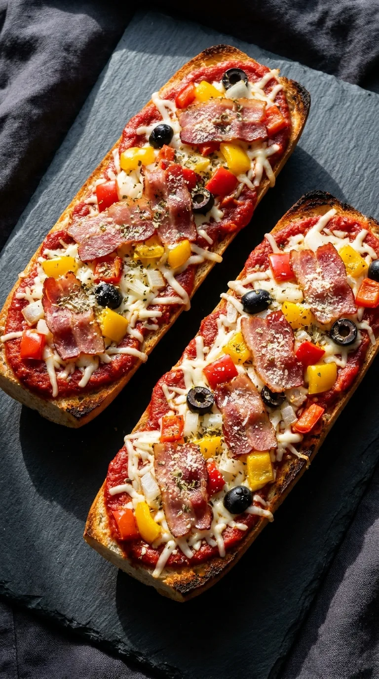 Grilled Pizza Bread: Halal Beef Bacon and Vegetable Flatbread – step 4: Add the toppings