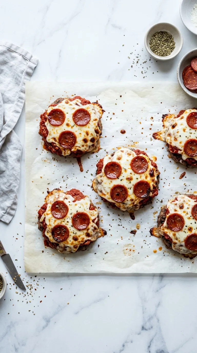 Grilled Pizza Burger: American Beef and Mozzarella Burger – step 6: Add pizza toppings
