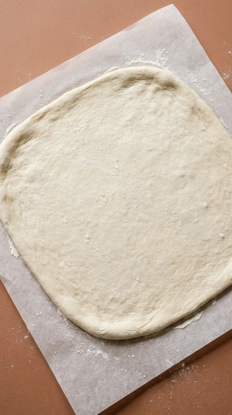 BBQ Jackfruit Pizza: Plant-Based Savoury Pie – step 2: Shape the dough