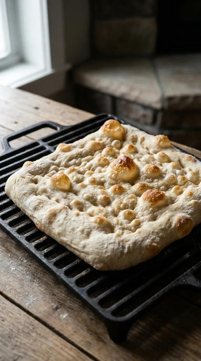 Grilled Vegetable Pizza: Smoky Italian Flatbread – step 5: Sear the dough