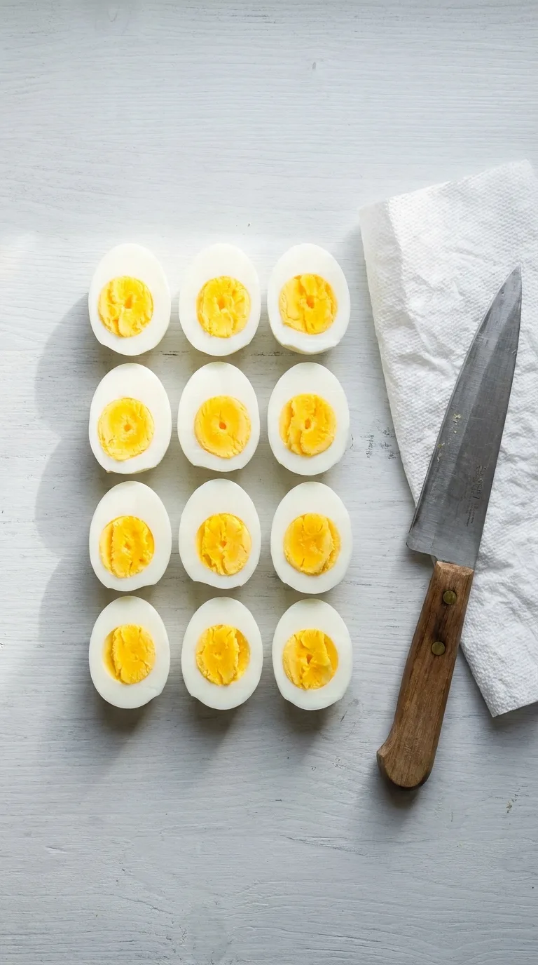 Halloween Deviled Eggs Spiders: Savoury Festive Appetiser – step 2: Shock and peel