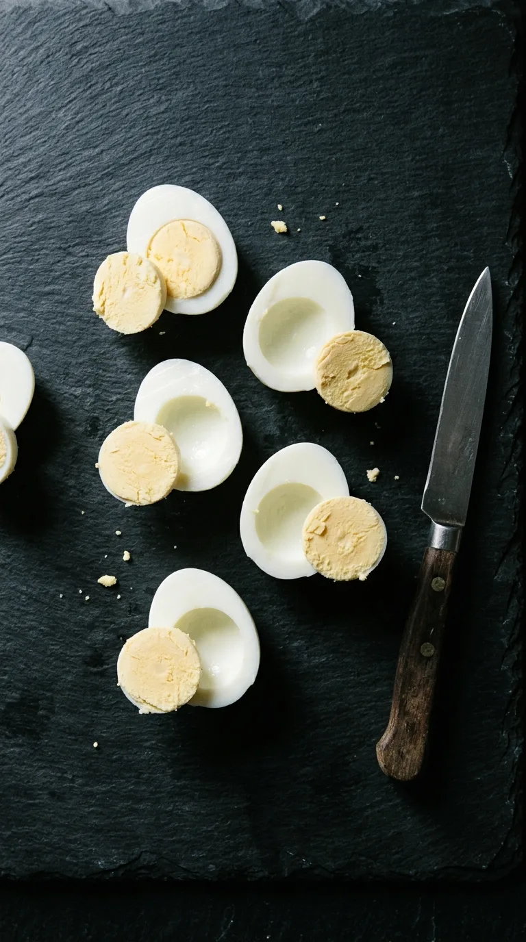 Halloween Dyed Deviled Eggs: Coloured Party Appetisers – step 4: Prepare the whites
