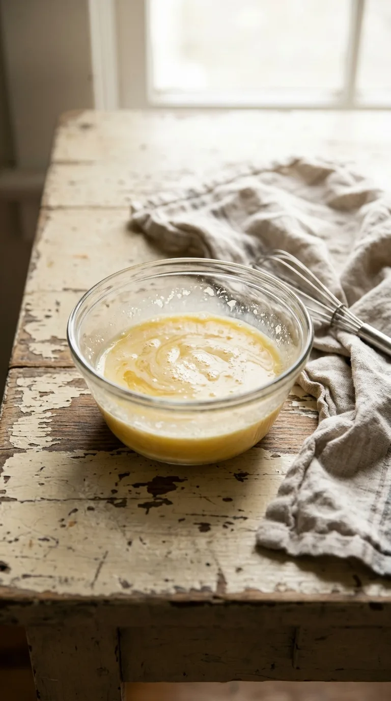 Low Carb Pancakes: Almond Flour Breakfast – step 2: Whisk the wet mixture