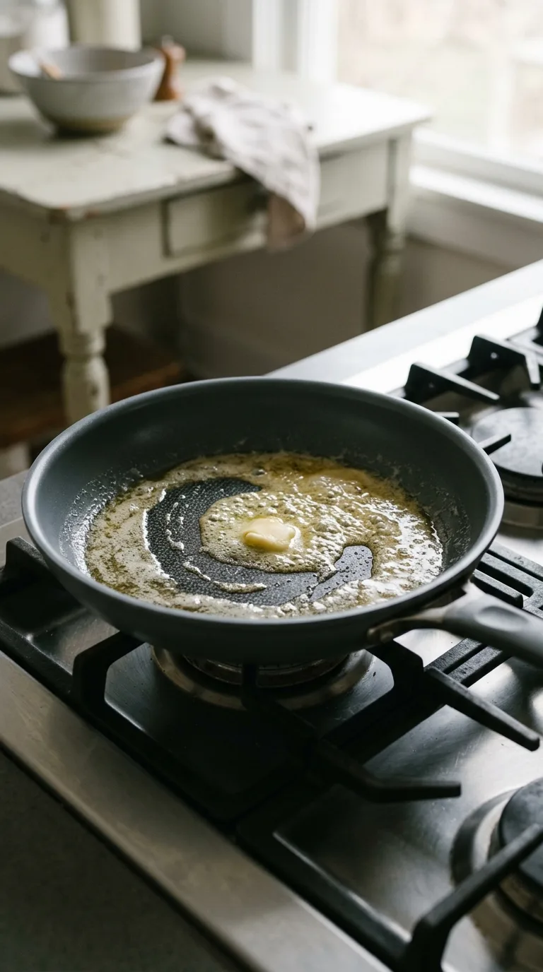 Low Carb Pancakes: Almond Flour Breakfast – step 4: Prepare the skillet