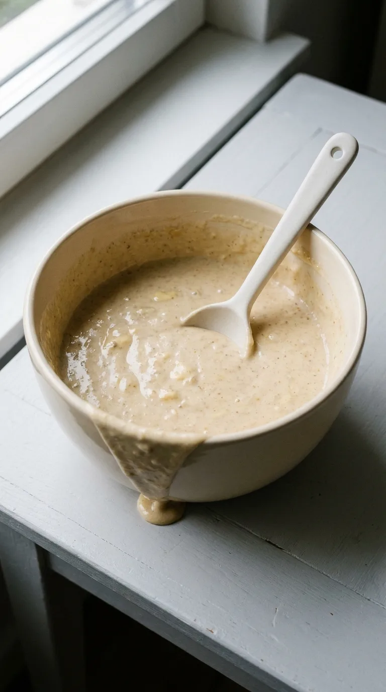 Low Carb Banana Pancakes: Sweet Almond Flour Breakfast – step 4: Adjust the consistency