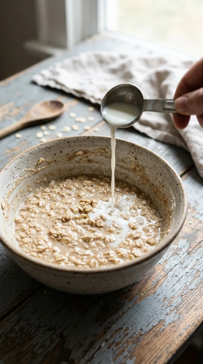 Oatmeal Pancakes: Fluffy Oat Breakfast Cakes – step 8: Serve and garnish
