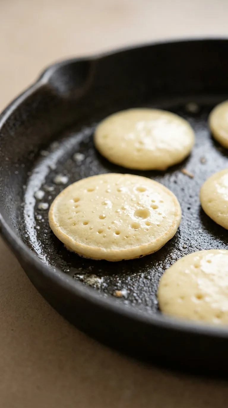 Baby Oat Pancakes: Soft and Healthy Breakfast – step 7: Fry the pancakes